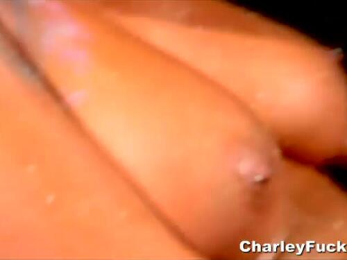 Charley Chase Does What She Knows To Keep Her Hands Off Her Fans!